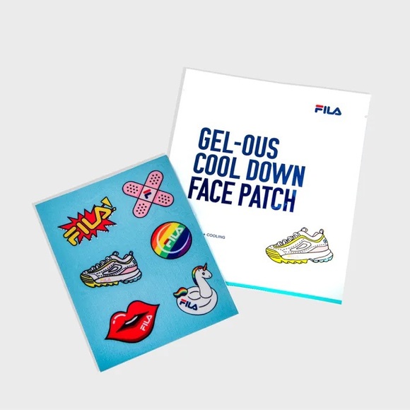 FILA Gel-ous Cool Down Face Patch - 6 patches x 3 each - Picture 1 of 14